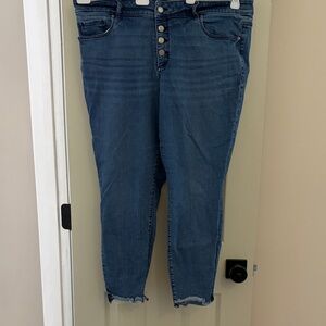 LOFT High Rise Blue Women's Jeans